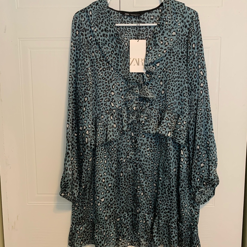 ZARA ANIMAL PRINT DRESS